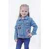 Disney Junior Girls Denim Jacket Toddler - 2 of 4