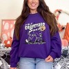 Simply Sage Market Women's Graphic Sweatshirt Graveyard Smash Skeleton - image 2 of 4