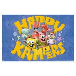 Trends International Nickelodeon SpongeBob Squarepants: Happy Kampers Framed Wall Poster Prints - 1 of 4