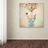 Trademark Fine Art -Kiyo Murakami 'Girl Of The Flower Garden' Canvas Art - 3 of 3