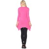 Women's 3/4 Sleeve Makayla Tunic Top with Pockets - White Mark - 3 of 3