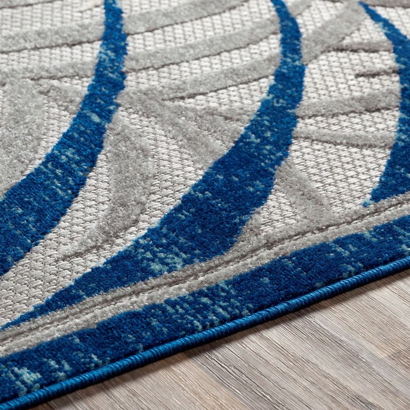 Mark & Day Eleveld Rectangle Woven Indoor and Outdoor Area Rugs Dark Blue, 6 of 9