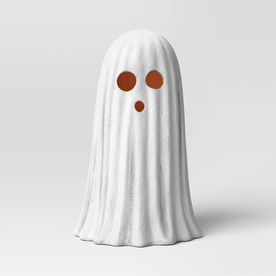 9" Large Textured Ghost Decorative Sculpture - Hyde and EEK! Boutique™ Matte White