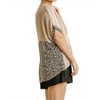 Women's Animal Print Layered Top - umgee - 2 of 4