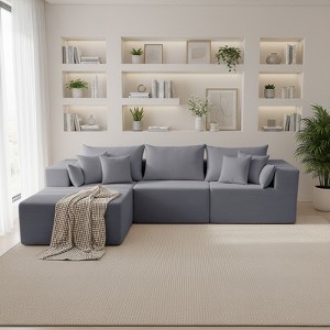 105.51 in Modular and combinable sofa set（Set of 4 ） - 1 of 4