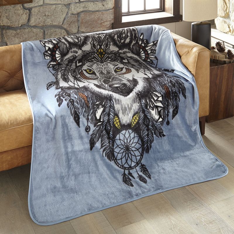 High Pile Oversized Luxury Throw Blanket 60in x 80in by Shavel Home Products, 2 of 4