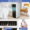 8000 BTU Portable Air Conditioners with Built-in Dehumidifier Function, Fan Mode, Remote Control, for Room - image 3 of 4