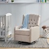 360-Degree Swivel Chair Recliner Chair, Manual Wingback Sofa Chair Armchair, Comfy Modern Accent Arm Chairs for Adults -Christopher Knight Home - 2 of 4