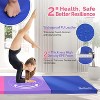 Matladin 8 FT Folding Gymnastics Gym Exercise Aerobics Mat, 8’x 2’ x 2” PU Leather Tumbling Mats for Stretching Yoga Cheerleading Martial Arts, Play - 2 of 4