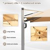 Kumasinova 360° Rotation Offset Patio Umbrella,Outdoor Umbrella with Hydraulic Lift,Beach Umbrella with Adjustable Tilt,Outdoor Umbrellas for Patio - 4 of 4
