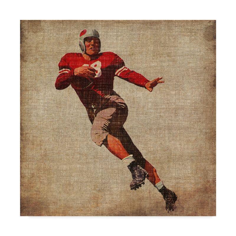 Trademark Fine Art -John Butler 'Vintage Sports Iv' Canvas Art, 2 of 5