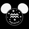 Junior's Women Mickey & Friends Aquarius Silhouette Sweatshirt - image 2 of 4