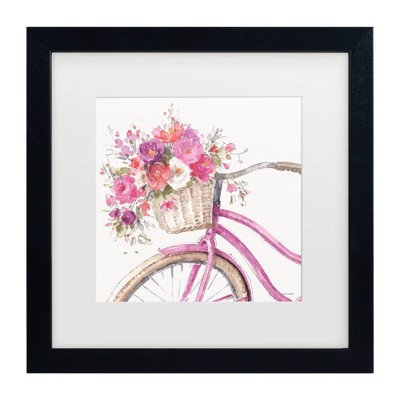 Trademark Fine Art Lisa Audit Obviously Pink 14 Matted Framed Art Frame