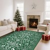 Christmas Area Rugs Xmas Holiday Indoor Rug with Non-Slip Backing - 2 of 4