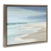 Stupell Industries Beach Foam Landscape Floating Frame Canvas Art, Brown, 21" x 17" - 2 of 4