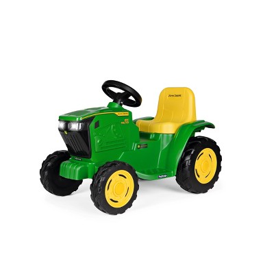 Green 6-Volt John Deere Mini Ride-On Tractor