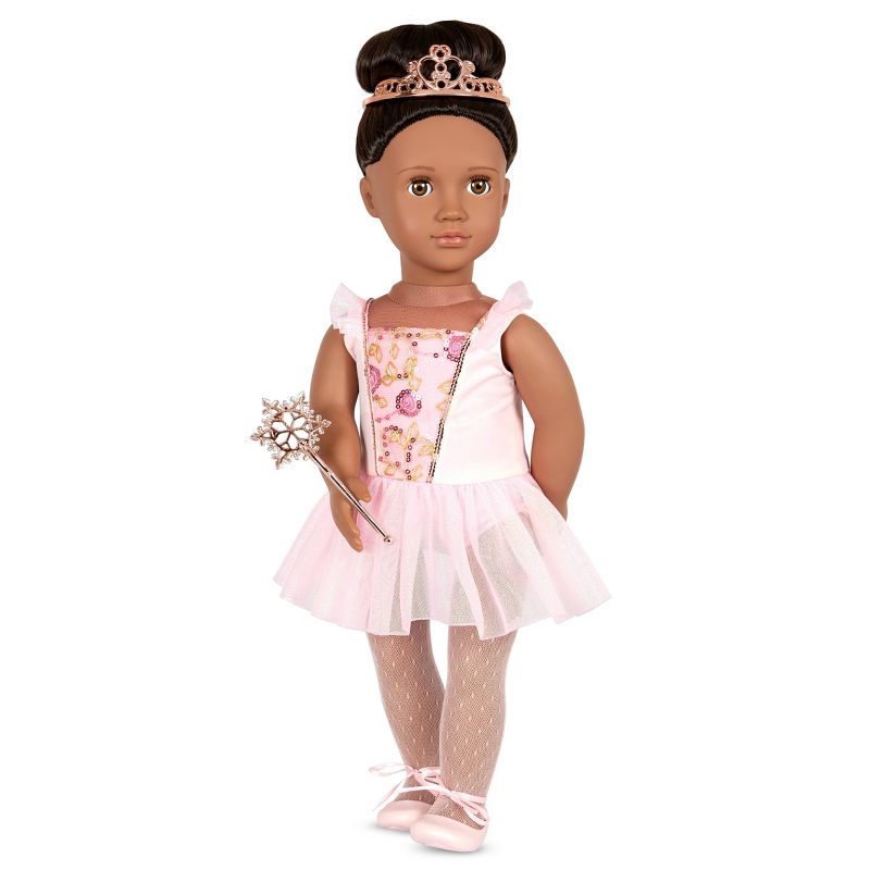 Our Generation Delmy with Tiara &#38; Wand 18&#34; Sugar Plum Fairy Doll, 4 of 7