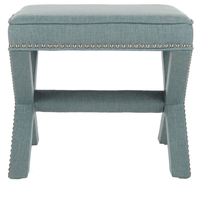 Palmer Ottoman with Nail Heads  - Safavieh, 4 of 8