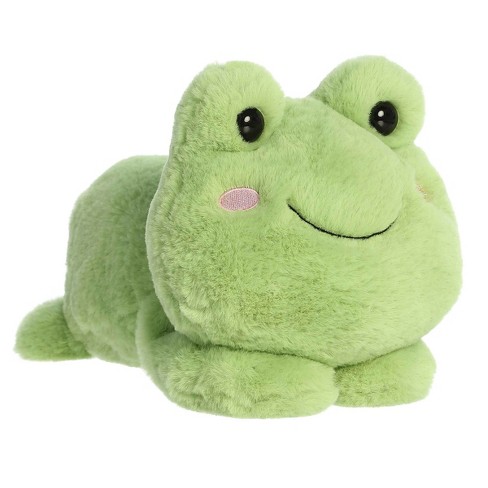 Aurora Small Fovo Frog Too Cute Playful Stuffed Animal Green 9" - image 1 of 4