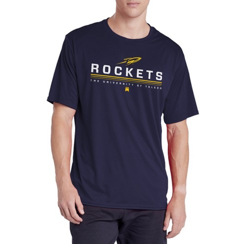 The University of Toledo Lines Collegiate Men's Sport Active T-Shirt, Navy, 2X-Large - image 1 of 4