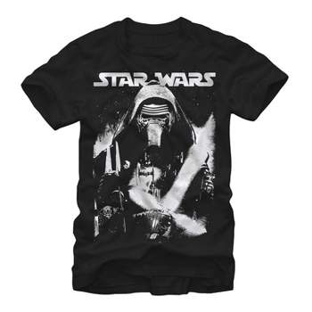 Men's Star Wars The Force Awakens First Order Kylo Ren T-shirt - Black ...