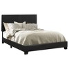NicBex Transitional Twin/Full/Queen Size Upholstered Panel Bed Frame with Headboard,Box Spring Needed,Easy Assembly,Gray/Brown/Black - 3 of 4