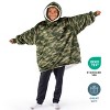 The Bare Homey - Kids Wearable Blanket - Fleece Side Pockets - 4 of 4