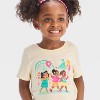 Toddler Girls' Fair Grounds Graphic T-Shirt - - Cat & Jack™ Cream - 2 of 4