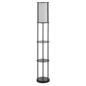 Hayes 59.5" Floor Lamp - FLL4097 - Oil Rub Bronze - Safavieh - 1 of 4