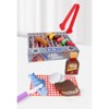 Leo and Friends Wooden Play Grill and Serve BBQ Playset (19 Pcs)-Toy Kitchen Accessories, BBQ cutting set -Birthday Kid Indoor Outdoor Play Gift Idea - 3 of 3