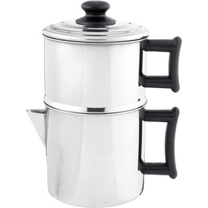Shetler's Non-Electric Drip Coffee Maker, Classic Manual Coffee Brewing, Durable Stainless Steel, Perfect for Camping, Outdoors and Home Use - 1 of 4
