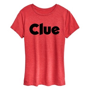 Women's - Clue - Clue Logo Short Sleeve Graphic T-Shirt - 1 of 4