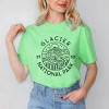 Simply Sage Market Women's Glacier National Park Short Sleeve Garment Dyed Tee - 2 of 4