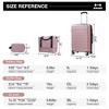 Lightweight Expandable ABS Hardshell Suitcase with TSA Lock, Spinner Wheels, and Telescopic Handle, Hardside Luggage for Men Women - 2 of 4