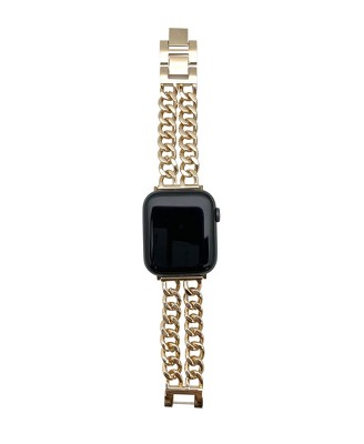 Olivia Pratt Printed Elastic Strap Apple Watch Band - Black Green Stripe,  Tan Leopard, 38mm : Target