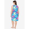 Dreams & Co. Short Sleeveless Sleepshirt - 3 of 4