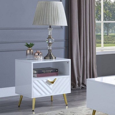 Gaines 20 Accent Tables White High Gloss Acme Furniture Mid Century   GUEST 0187087c 02fa 4bd6 Ac69 A44fa3a2d3d3