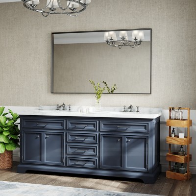 Rectangular Aluminum Framed Wall Bathroom Vanity Mirror