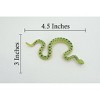 Collectible Wildlife Gifts | Snake, Mojave rattlesnake, Green, Reptile, Museum Quality, Hand Painted, Rubber, Toy,  Gift,   4 1/2"   CH690 BB173 - 3 of 4