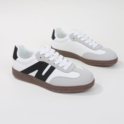 Женские кроссовки BERNESS Women's Lettie Lace-up Gum Sneakers White 6 — фото 3