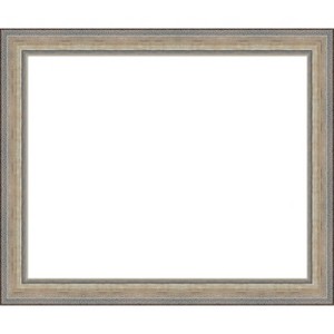 Amanti Art Fleur Champagne Silver Framed Dry Erase Magnetic Board - 1 of 4