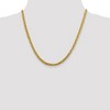 Black Bow Jewelry 3.7mm, 14k Yellow Gold D/C Hollow Wheat Chain Necklace - 2 of 4