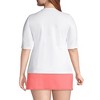 Lands' End Women's Elbow Sleeve Relaxed UPF 50 Rash Guard - 2 of 4
