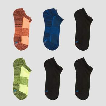 Hanes Premium Boys' 6pk No Show Socks - Colors May Vary