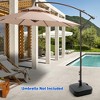 Pellebant Patio Market Pole Umbrella Base Stand Holder Square Water or Sand Filled - 4 of 4