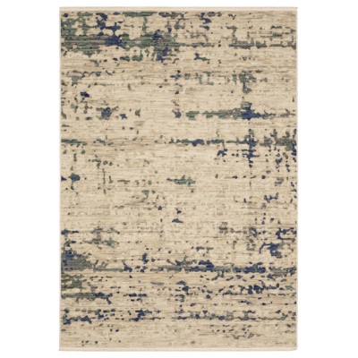 Oriental Weavers Soleri SOL08 Beige/ Green Indoor Area Rug - 3'3" x 5'