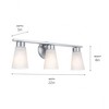 Kichler Lighting Stamos 3 - Light Vanity in  Brushed Nickel - 2 of 4