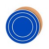 Dainty Home Marble Cork 15" Round  Placemats Set Of 2 - 2 of 3