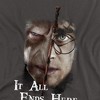 Harry Potter It All Ends Here Adult T-Shirt - 2 of 4