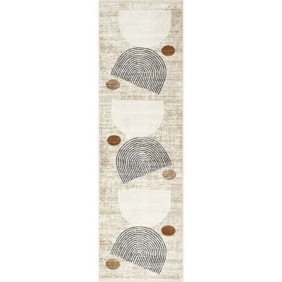 Nuloom Bevin Abstract Sky Fringe Indoor Area Rug